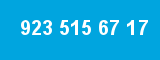 923 515 67 17 923 515 67 17